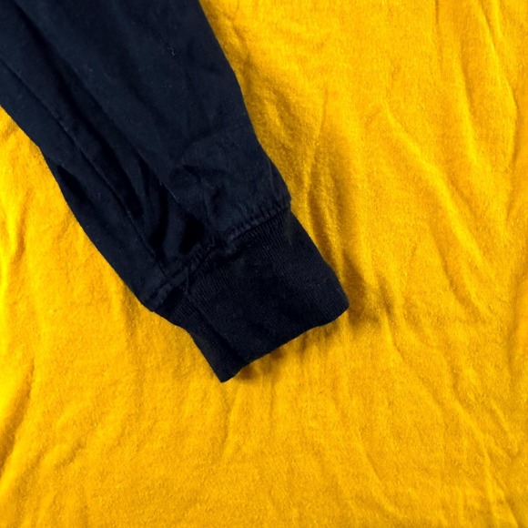 New‎ Orleans French Quarter Adult Medium Yellow Black Cotton Spirt Jersey Comfy - Picture 3 of 12